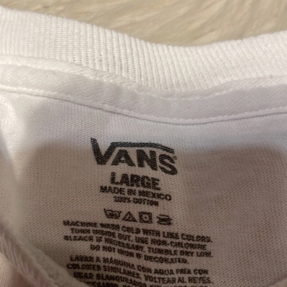 Copy - Vans White‎ Tee Shirt - Picture 2 of 6